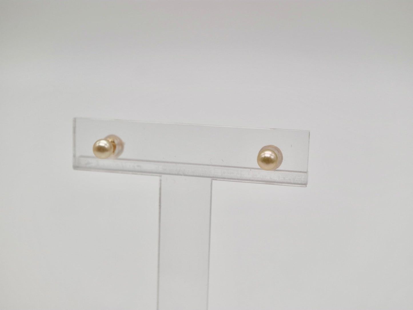 2Ways Wearing Double Color Akoya Pearl Drop Earrings 18K Yellow Gold - KOKOPEARLJEWELRY - 7