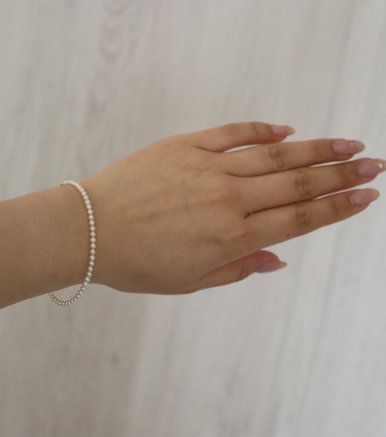Rare 2.5mm Akoya Pearl Beaded Bracelet in 18K Yellow Gold - KOKOPEARLJEWELRY - 3