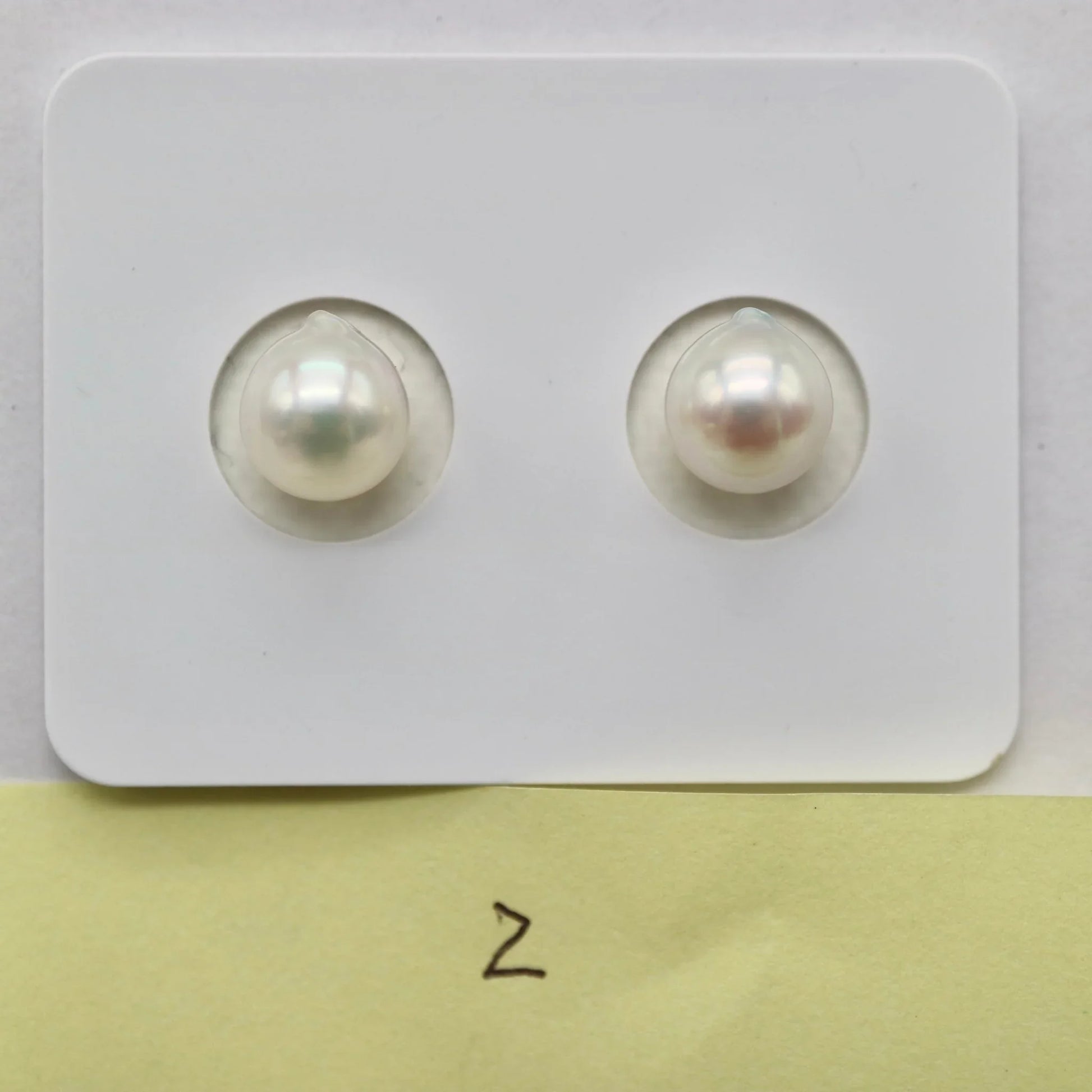One of a Kind 6.5mm Natural Color Baroque Akoya Pearl Earring - KOKO PEARL JEWELRY - 4