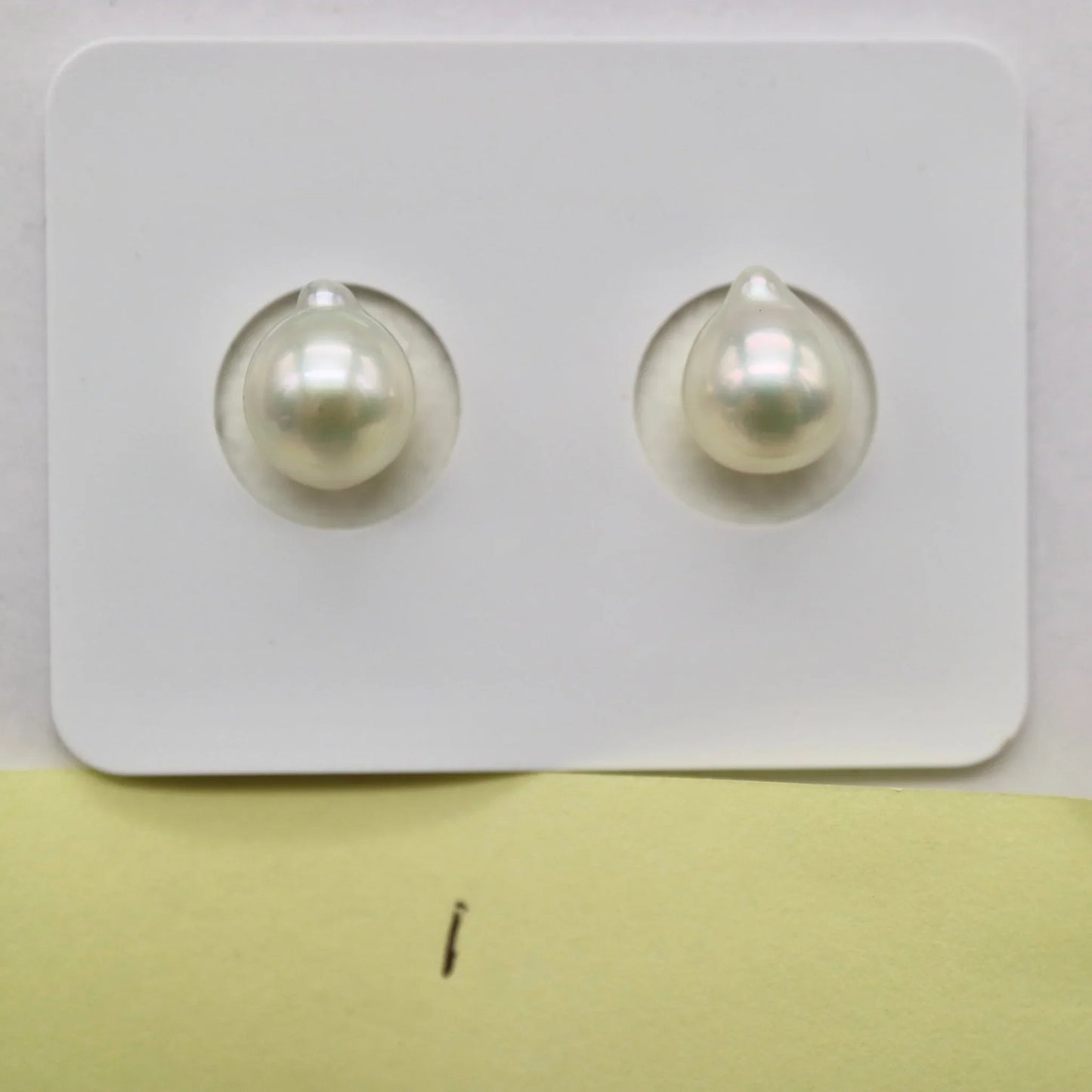 One of a Kind 6.5mm Natural Color Baroque Akoya Pearl Earring - KOKO PEARL JEWELRY - 3