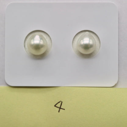 One of a Kind 6.5mm Natural Color Baroque Akoya Pearl Earring - KOKO PEARL JEWELRY - 6