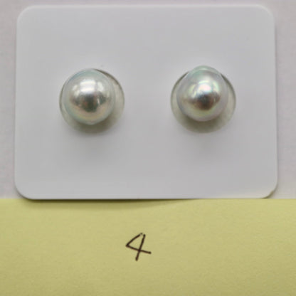 One of a Kind 7.5-8mm Natural Color Baroque Akoya Pearl Earring