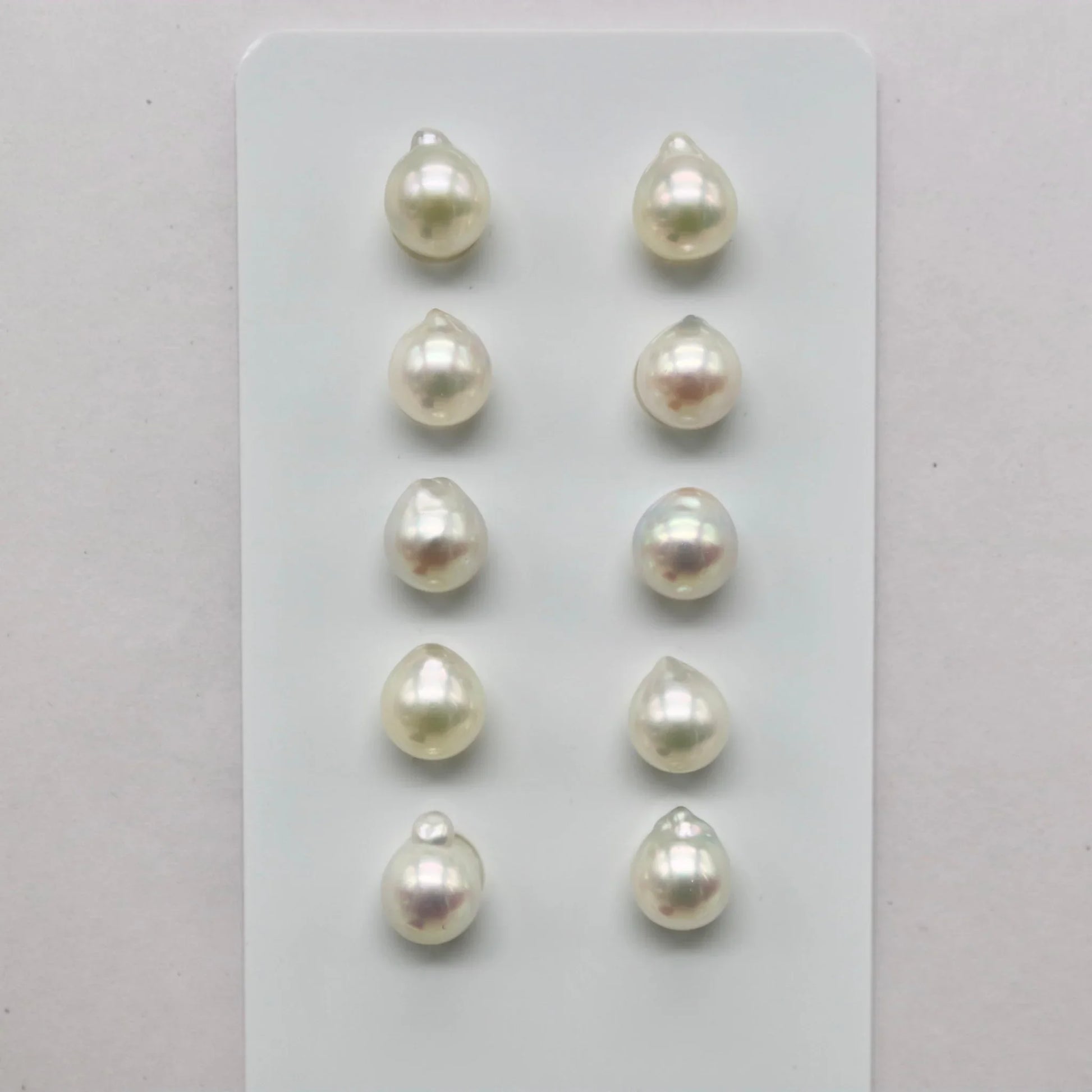 One of a Kind 6.5mm Natural Color Baroque Akoya Pearl Earring - KOKO PEARL JEWELRY - 1