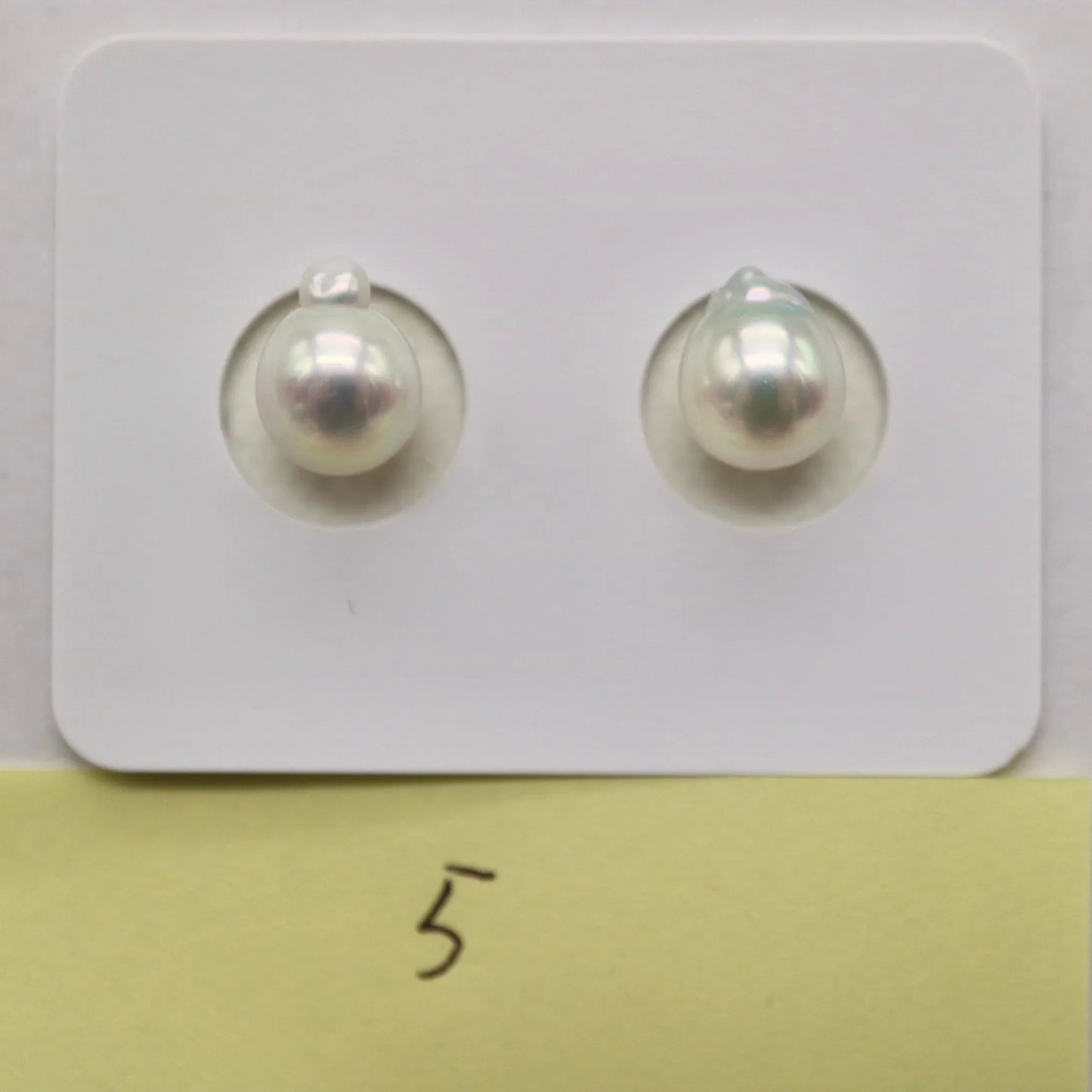 One of a Kind 6.5mm Natural Color Baroque Akoya Pearl Earring - KOKO PEARL JEWELRY - 7