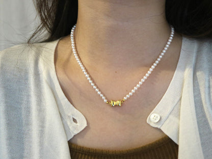 Rare Gradient Sized 3.5 - 7mm Akoya Pearl Strand Necklace - KOKOPEARLJEWELRY - 3