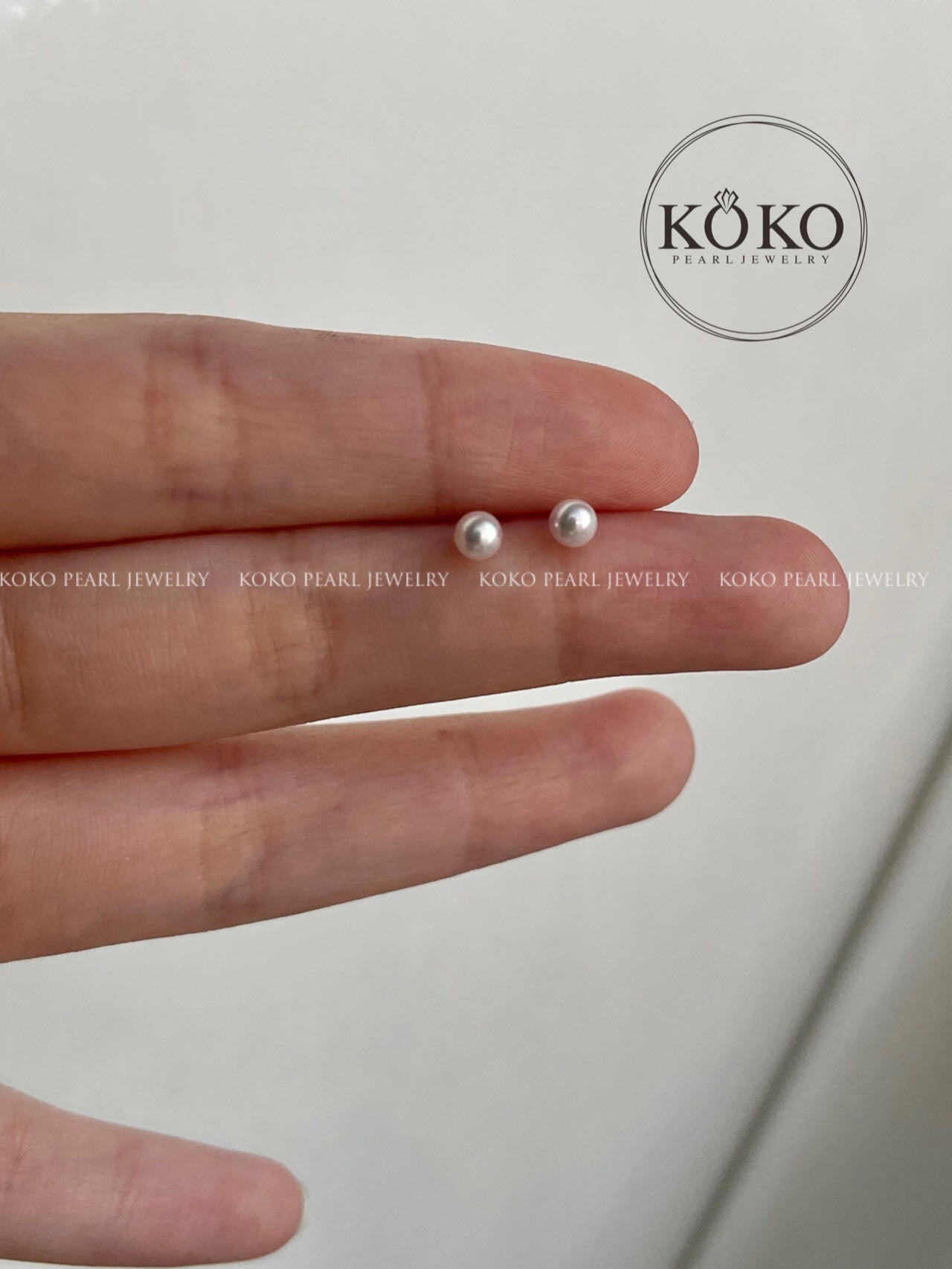 Clip Earrings Available丨2Ways Wearing 3.5+5.5mm Akoya Pearl Drop Earrings 18K Yellow Gold