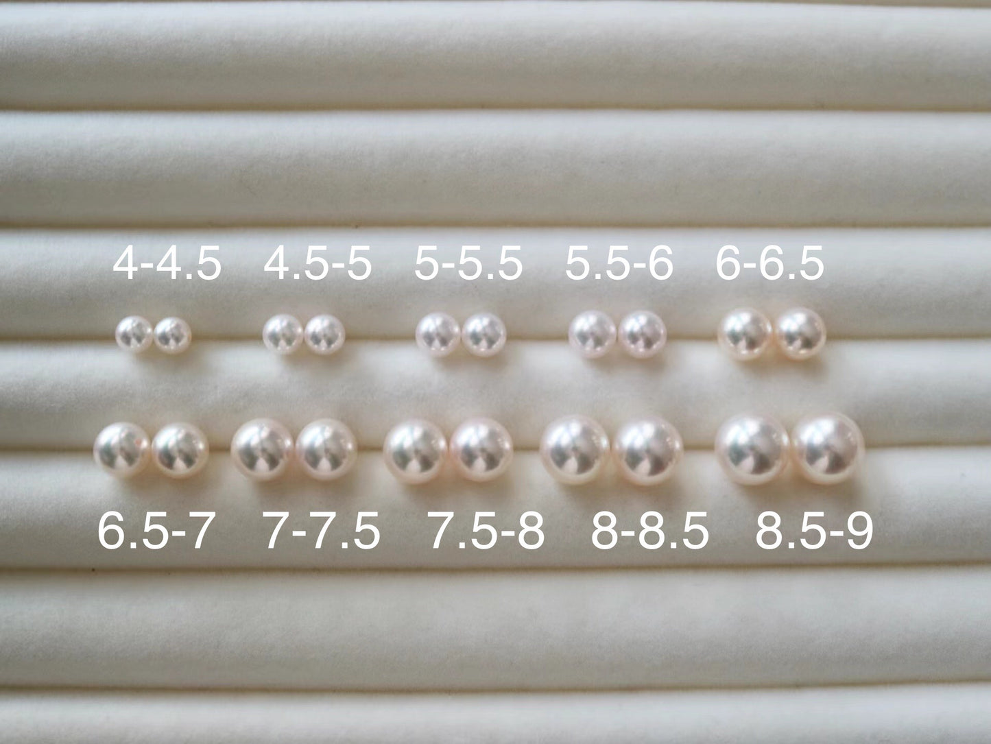 Multiple Sized Akoya Pearl Non - Pierced Clip On Earrings - KOKOPEARLJEWELRY - 2