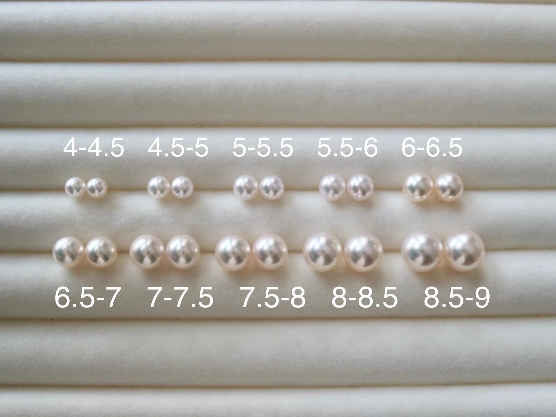Multiple Sized Akoya Pearl Non - Pierced Clip On Earrings - KOKOPEARLJEWELRY - 2